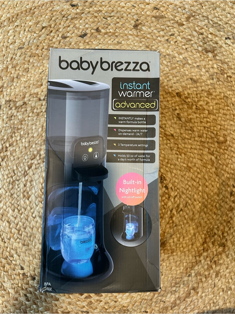 Baby Brezza Instant Warmer Advanced - Black